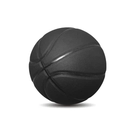 MINDCOLLISION Mini Basketball, Solid Color without Logo, Absorbent Soft Leather, Suitable for Small Baskets, Signature, Decompression, Training Assistance,Black,No.1