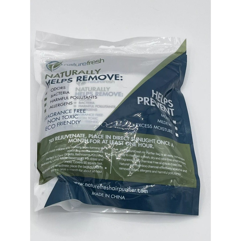 naturefresh Nature Fresh Air Purifier Bag Charcoal Bamboo Purifying Mold