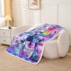 Manfei Gymnastics Throw Blanket Gymnastics Lovers Bed Blanket for Gymnast