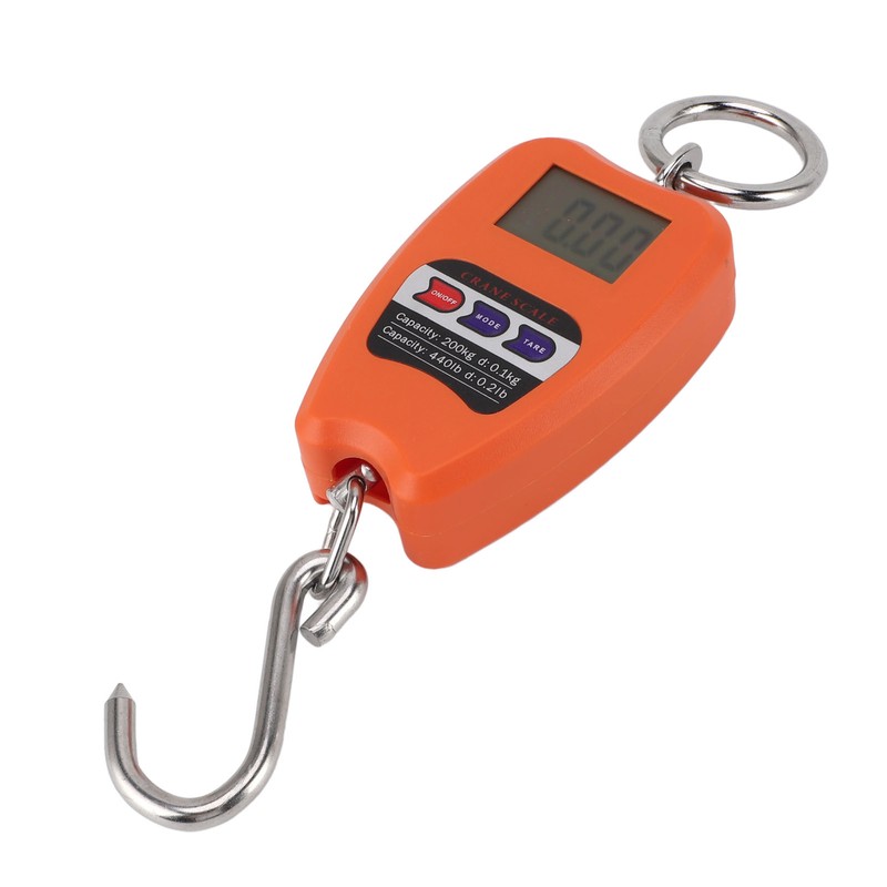 Portable Electronic Scale High Accuracy Digital Hanging Scale 200kg Weight