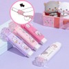 Pack of 4 Cat Paw Erasers, Sliding Retractable Eraser, Cat