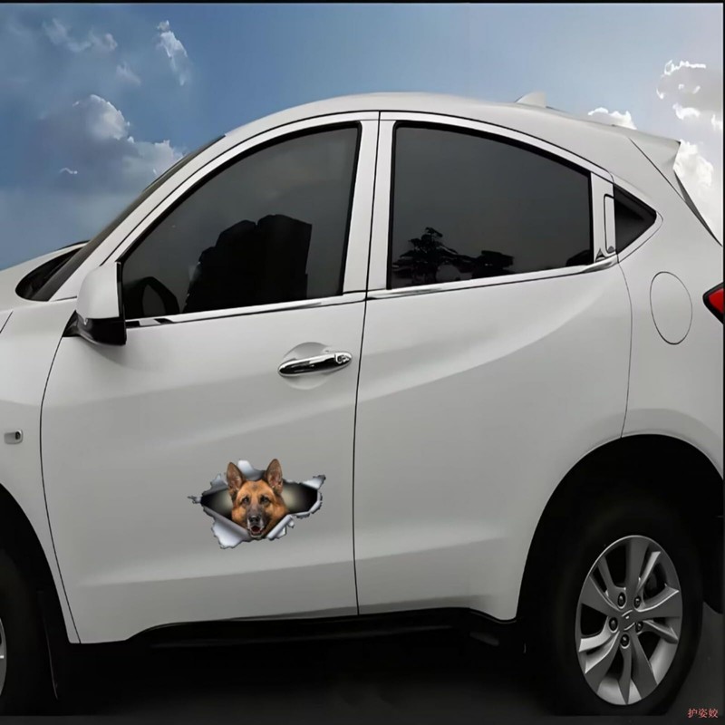 Car Stickers 18 cm German Shepherd Car Sticker German Shepherd