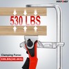 MAXPOWER Ratcheting Table Clamp, Quick Release Clamp For MFT and