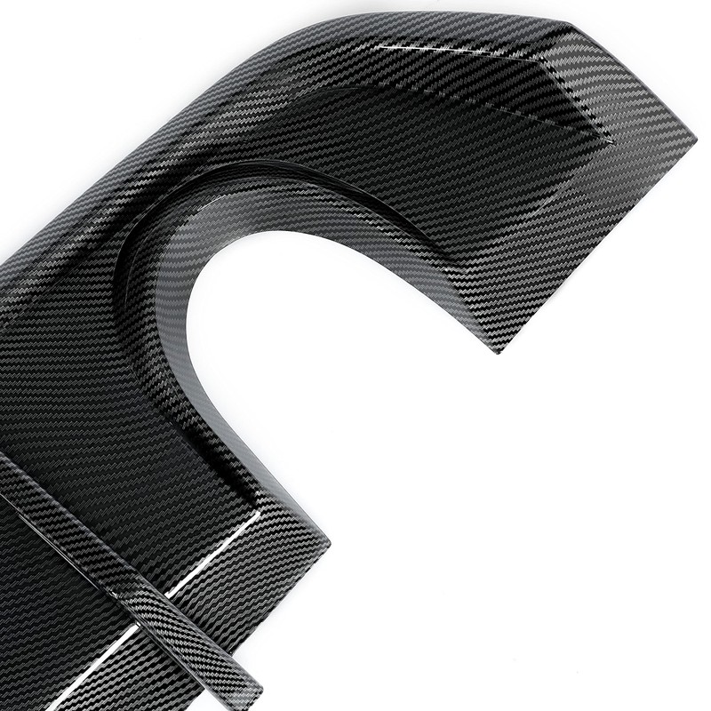 KUAFU Rear Bumper Diffuser Compatible with 2012-2014 Dodge Charger SRT8