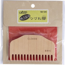 クロバー(Clover) 「咲きおり」つづれ櫛 約長さ9cm 58-124