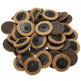 Unbranded 50PCS 2 inch Coarse Surface Conditioning Roll Lock Sanding Discs for Die Grinder