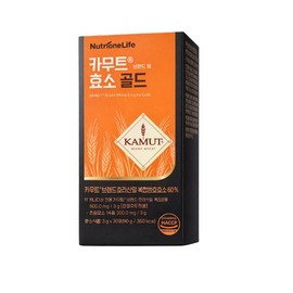 Nutrione Kamut Enzyme Gold 3g x 30 packets (6) / 뉴트리원 카무트 효소 골드 3g x 30포 6개