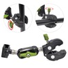 UAYESOK Bicycle Vehicle Grab Rail Clamp Radio Holder for Ham