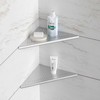 Neodrain 10 Inch Brushed Shower Shelves Corner Shelf for Tile