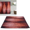 Waterproof Curtain with Hooks Shower Bath Curtain for Bathroom Home