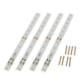Greenmax 8462 N-Gauge Indoor Lighting Unit, Narrow Width, White, 4-Pack