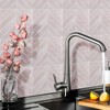 AllDecoo Peel and Stick Backsplash for Kitchen,New Upgrade Herringbone Premium