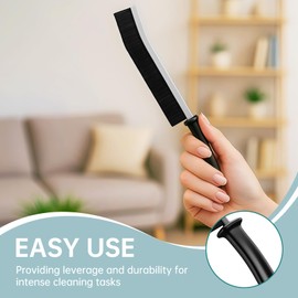 3 Stück Hartborsten Eckenreinigungsbürste – Multifunktionale Lückenreinigungsbürste, Fugenbürste, Reinigungsbürste, Reinigungswerkzeuge Für Haushalt, Küche, Fahrzeug,Toilette, Fugenmörtel (Schwarz)