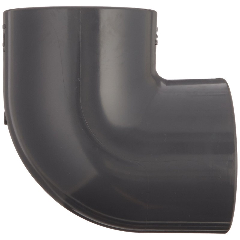 Spears 806 Series PVC Pipe Fitting, 90 Degree Elbow, Schedule