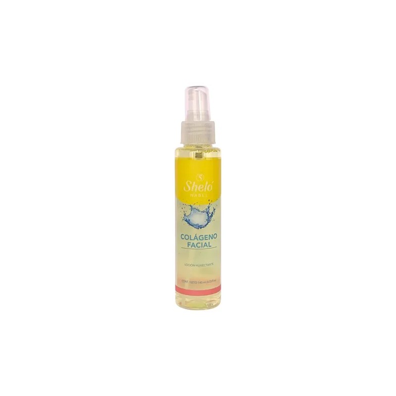 Colageno Facial Locion Humectante Shelo Nabel 140ml. 3pzas