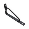 KGY Industrial KGY Color Arm Shelf Bracket, Black, 120x60