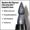 Revlon So Fierce! Chrome Ink Liquid Eyeliner, Longlasting Bold Metallic