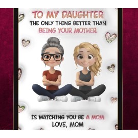Unbranded 20oz Sublimation Tumbler Wrap Being Your Mother Ready To Press Heat Transfer