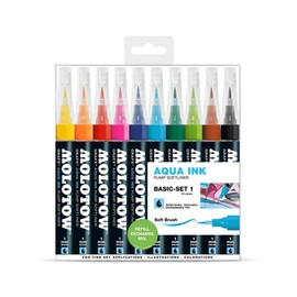 Molotow Grafx Aquamarine 200464 Set Ink Of 10 Pens