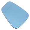 Heated Rearview Mirror Glass Blue Right Replacement for 2 Series