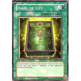 Yu-Gi-Oh! - Book of Life (SD2-EN021) - Structure Deck 2: Zombie Madness - 1st Edition - Common