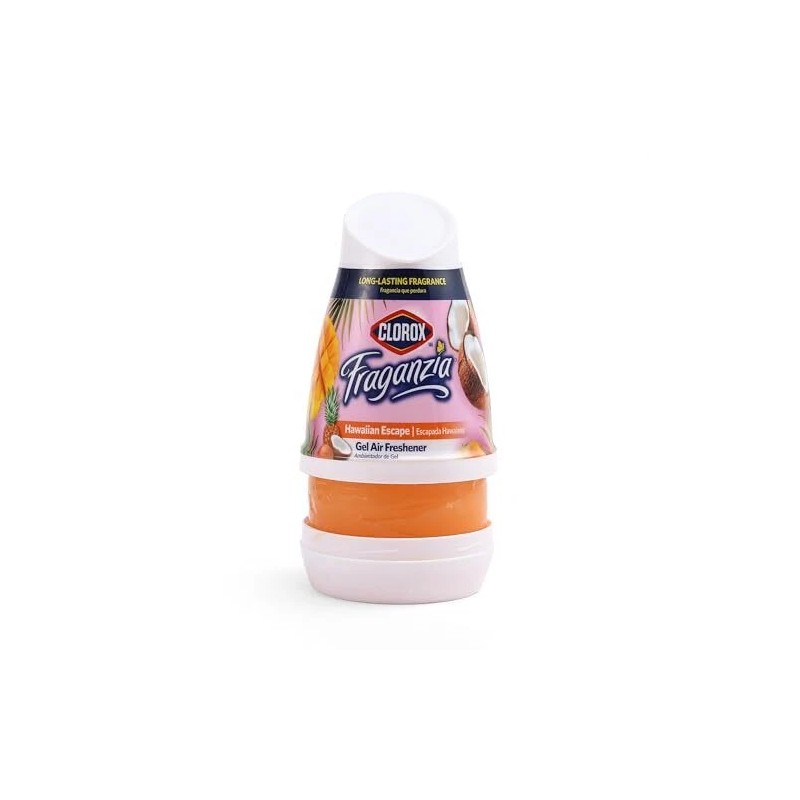 Clorox Fraganzia Hawaiian Escape Air Freshener Gel Cone Pack of