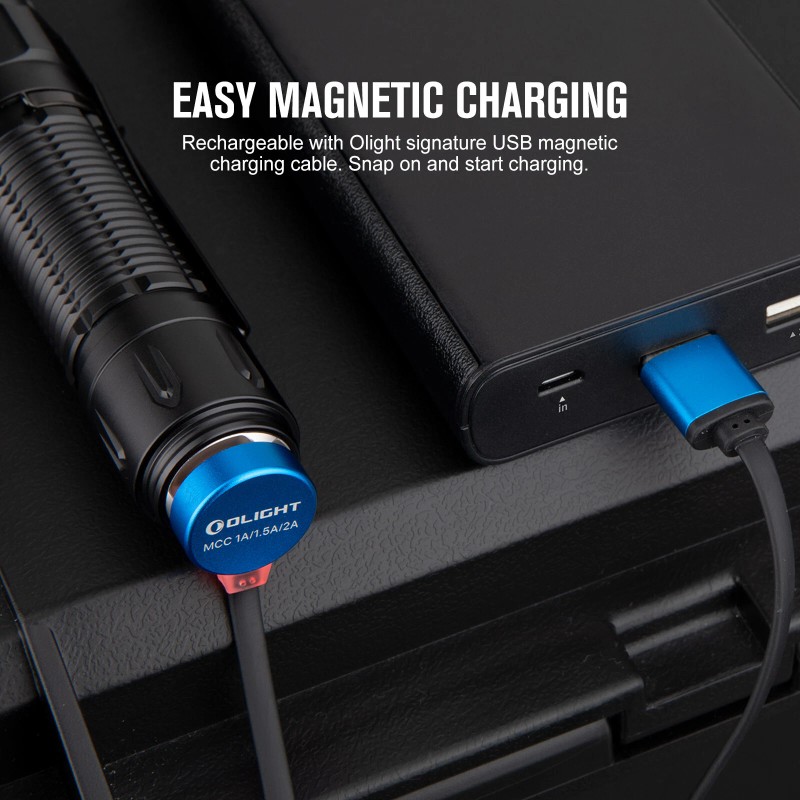 Olight Warrior 3S Tactical Flashlight with Proximity Sensor 2300 Lumens