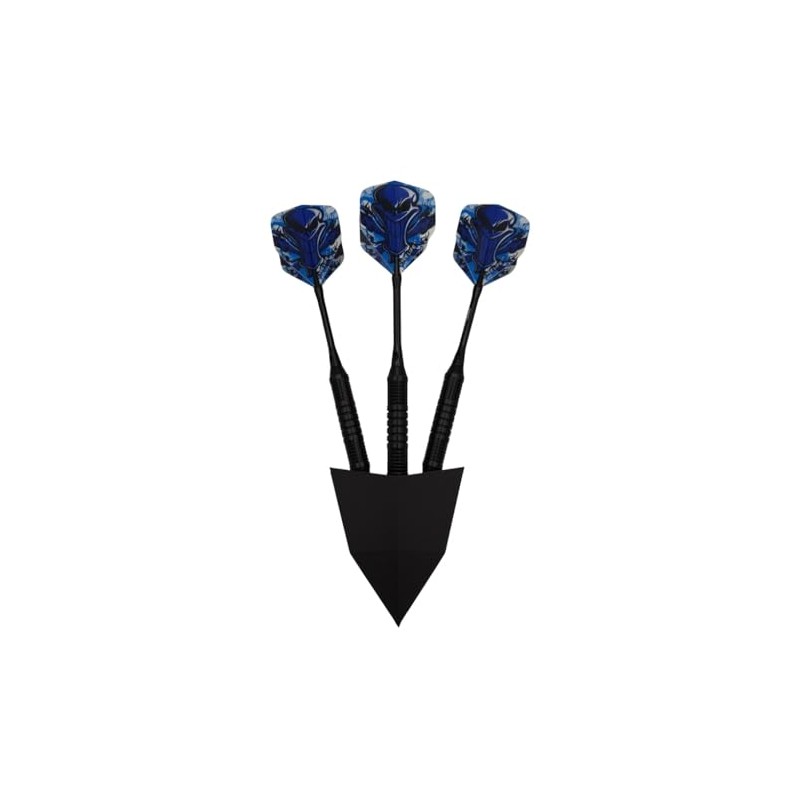 Wall Mounted 3 Dart Holder 2pcs (Black)