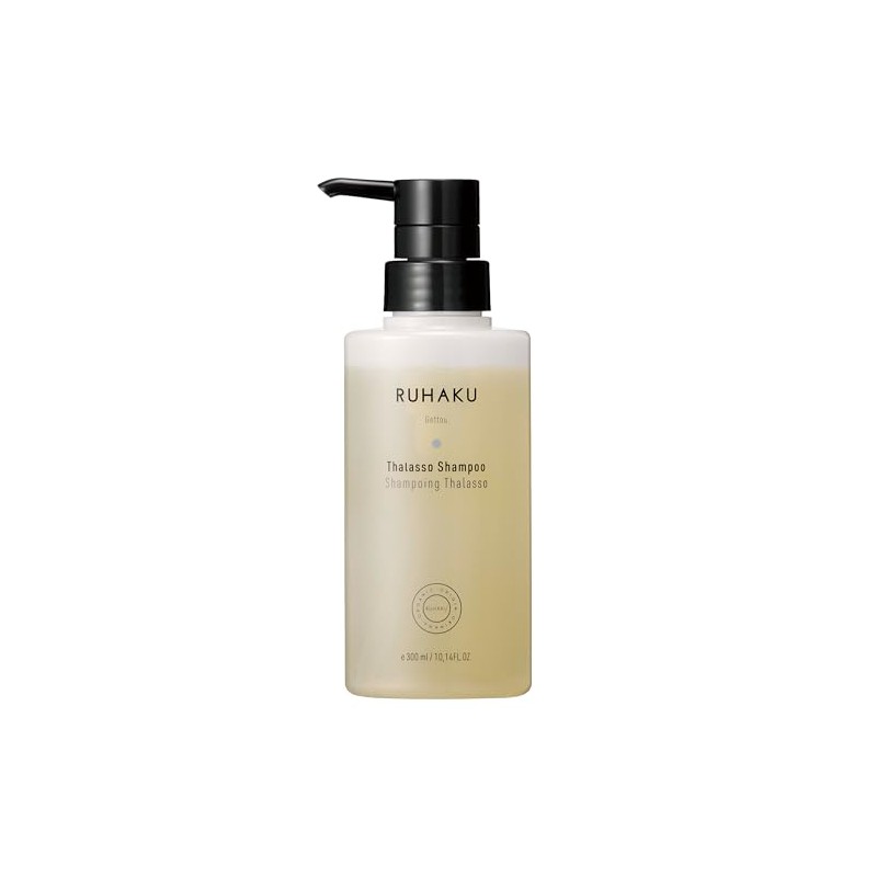 RUHAKU Thalasso Shampoo, 10.1 fl oz (300 ml), Luhaku Cosmos