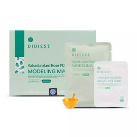 DDIES [디디에즈]카카두플럼 장미 PDRN 일회용 겔 모델링팩 마스크 66gx10개 D'Diez Cacadu Plum Rose PDRN Disposable Gel Modeling Pack Mask 66gx10