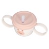 Baby Learning Drinking Cup 200mL Cartoon Animal Print Silicone Training