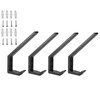 FASTROHY 4Pcs Motorcycle Helmet Holder Jacket Hanger Hook Motorbike Wall