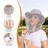 Mosquito Sun Net Hat Cap - Foldable Bug Hat UPF