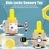 Kids Learning Locks Sensory Toy Improve Coordination Fingertip Educational Lock