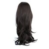 Bombshell Hair Extensions 3/4 Half Head Hair Piece 24 inches