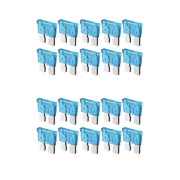 20pcs 15A Standard Car Fuses - 15 AMP Automotive Fuses(ATO/APR/ATS),