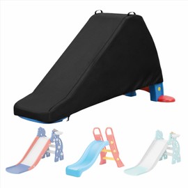 Toddler Slide Cover, Fit for Kids Slide & Climber, Waterproof Dust Proof Anti-UV Outdoor Playset Toy Cover (Cover Only)