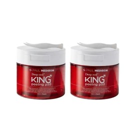Paul Madison Deep Red Wang Peeling Pad 70 sheets + 70 sheets / 폴메디슨 딥레드 왕 필링패드 70매+70매