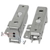 SPARES2GO Integrated Upper & Lower Door Hinge Kit Compatible with