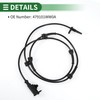 Motoforti ABS Wheel Speed Senor ABS Sensor ABS Wheel Speed