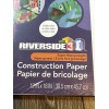 Pacon Tru-Ray 12" x 18" Construction Paper White 50 Sheets