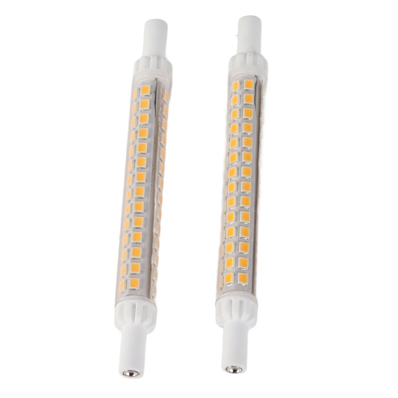 2Pcs R7S 98LED Bulb Double Ended 118mm Dimmable Flood Light