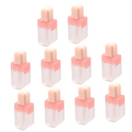 Healvian 10Pcs Lip Gloss Tube Empty Lip Gloss containers Lip Cream Bottle Mini Lip Gloss Bottles Lip Gloss Wand Tube Lipgloss Making Tool Tubes Empty abs ice Cream Sample Travel