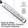 Deiss PRO Lemon Zester & Heavy Duty Cheese Grater &