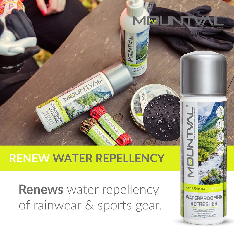 Mountval Waterproofing Refresher, Wash In Waterproofing Solution For Wet Weather