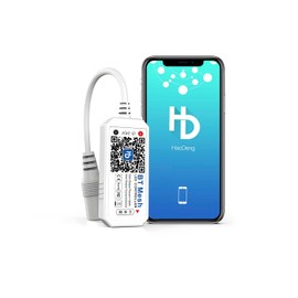 Arotelicht LED Strip Controller Bluetooth CCT WW/CW Dual White, App Controlled, DC 5V 12V 24V Controller Control for SMD COB LED Strip Android/iOS System