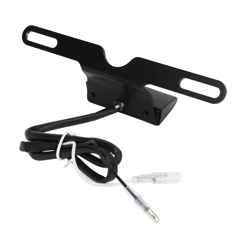 Motorcycle License Plate Light Bright LED White Light Weather Resistant