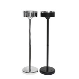 Kitchenfree Stand Ashtray Stand Ashtray-6986 Black