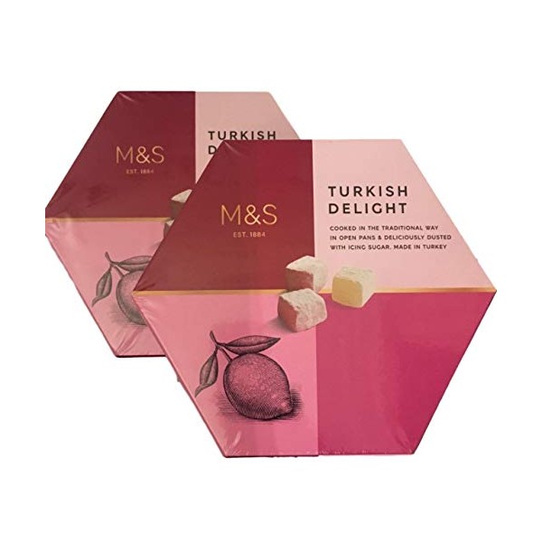 Marks and Spencers Turkish Delight (2 x 350g) Traditional Marks