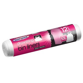 Müllsäcke mit Kordelzug, 12 Stück